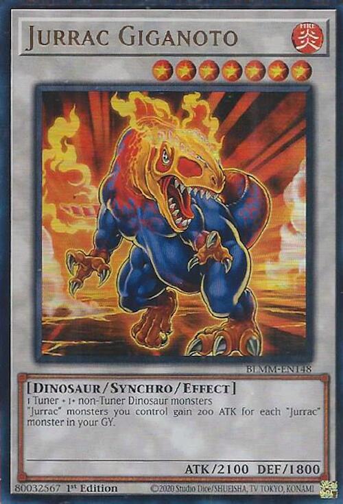 Jurrac Giganoto [BLMM-EN148] Ultra Rare | The CG Realm
