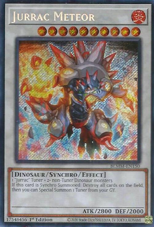 Jurrac Meteor [BLMM-EN150] Secret Rare | The CG Realm
