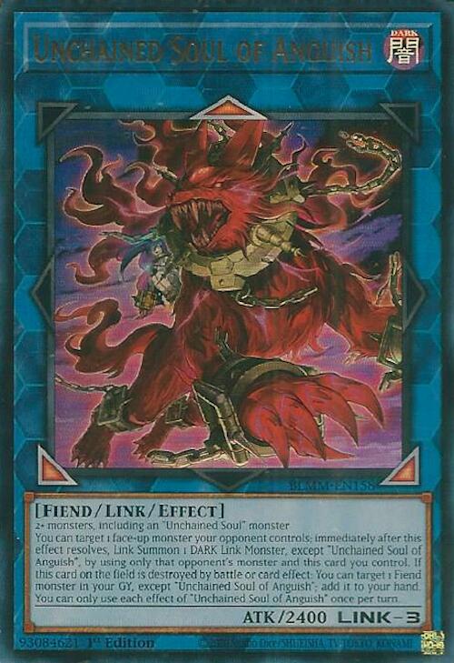 Unchained Soul of Anguish [BLMM-EN158] Ultra Rare | The CG Realm