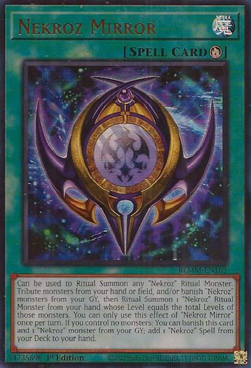 Nekroz Mirror [BLMM-EN165] Ultra Rare | The CG Realm