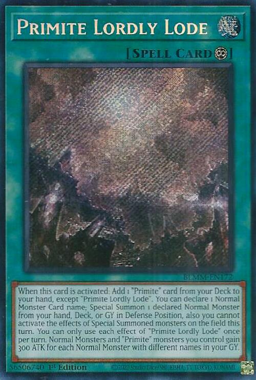 Primite Lordly Lode [BLMM-EN172] Secret Rare | The CG Realm