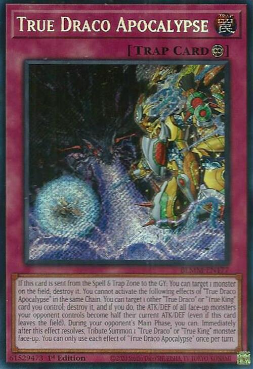 True Draco Apocalypse [BLMM-EN177] Secret Rare | The CG Realm