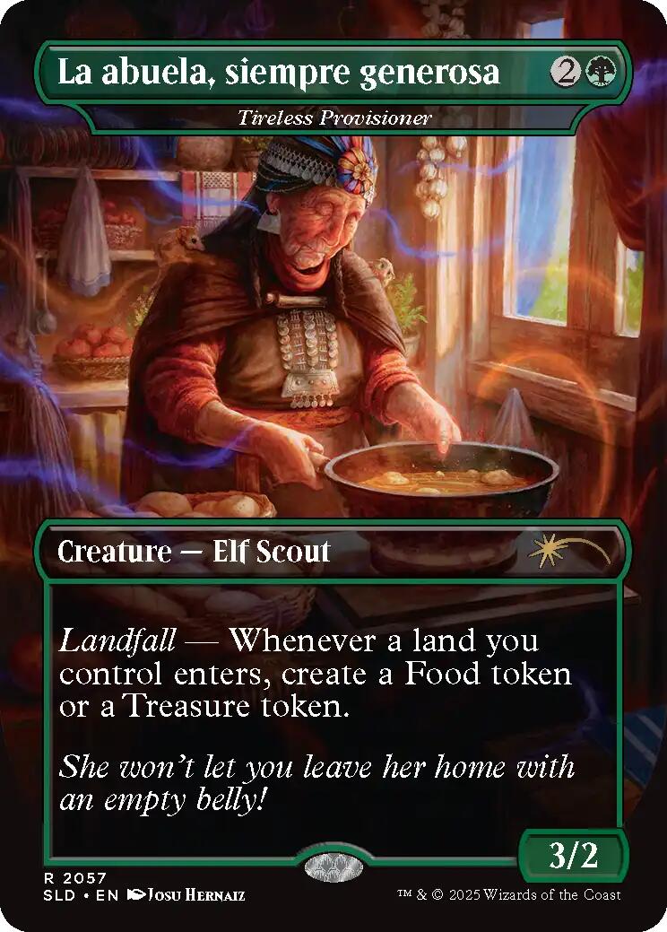 La abuela, siempre generosa - Tireless Provisioner [Secret Lair Drop Series] | The CG Realm