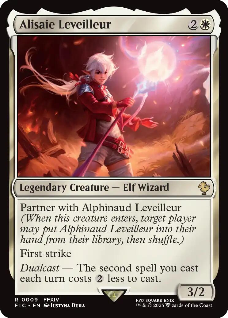Alisaie Leveilleur (Surge Foil) [FINAL FANTASY Commander] | The CG Realm