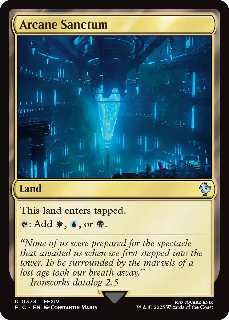 Arcane Sanctum (Surge Foil) [FINAL FANTASY Commander] | The CG Realm