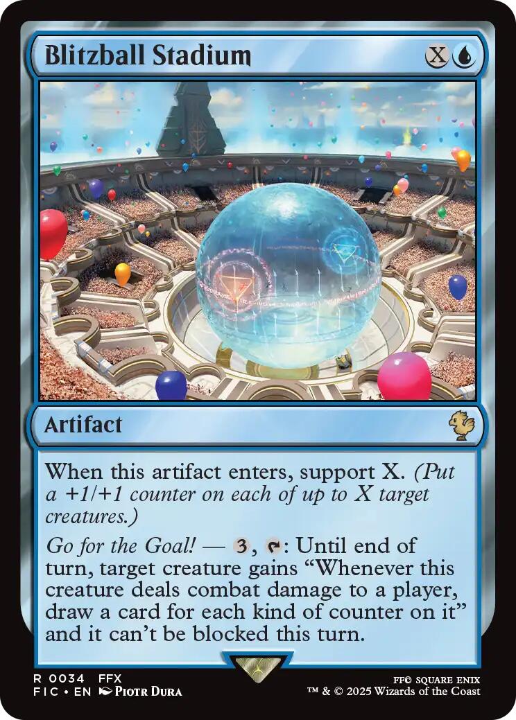 Blitzball Stadium (Surge Foil) [FINAL FANTASY Commander] | The CG Realm
