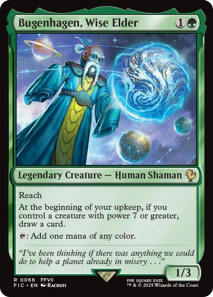 Bugenhagen, Wise Elder (Surge Foil) [FINAL FANTASY Commander] | The CG Realm