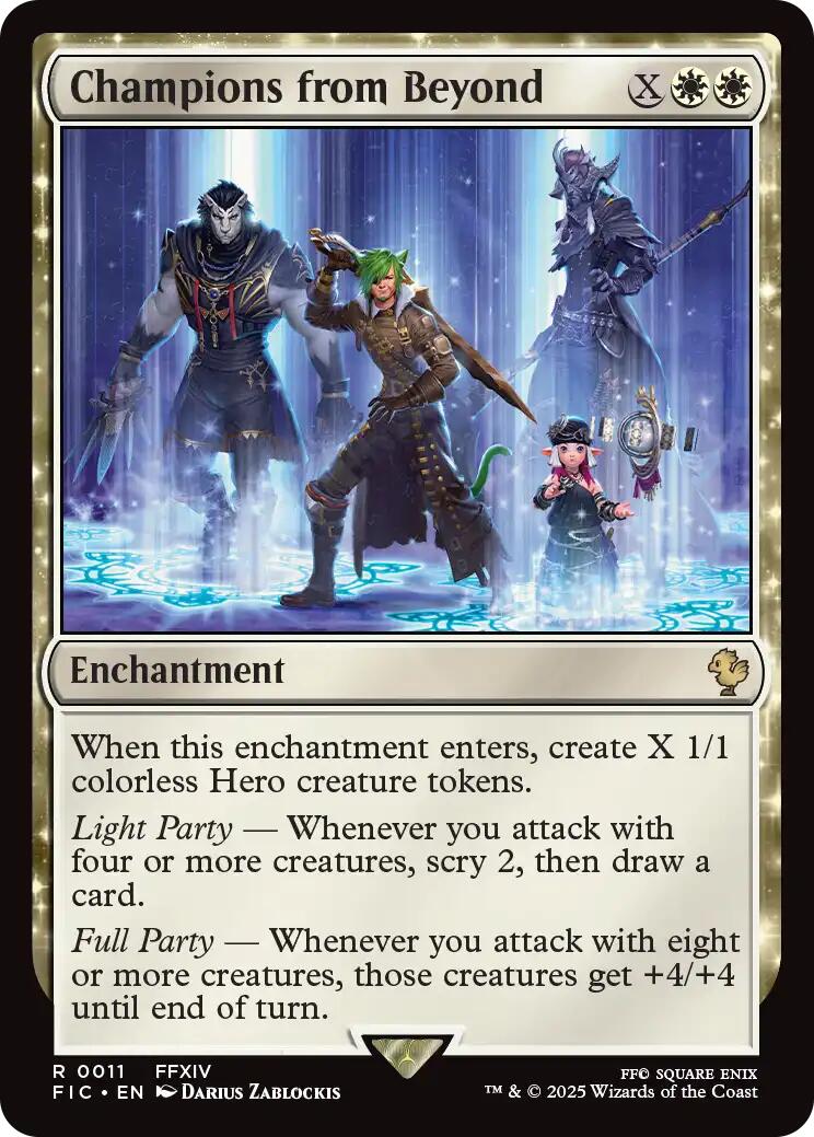 Champions from Beyond (Surge Foil) [FINAL FANTASY Commander] | The CG Realm