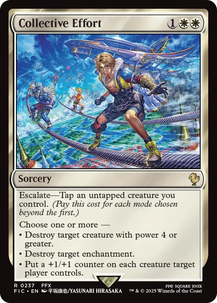 Collective Effort (Surge Foil) [FINAL FANTASY Commander] | The CG Realm