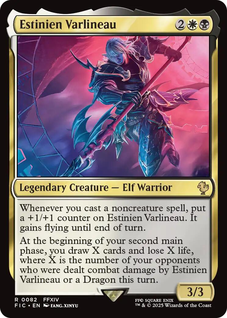 Estinien Varlineau (Surge Foil) [FINAL FANTASY Commander] | The CG Realm