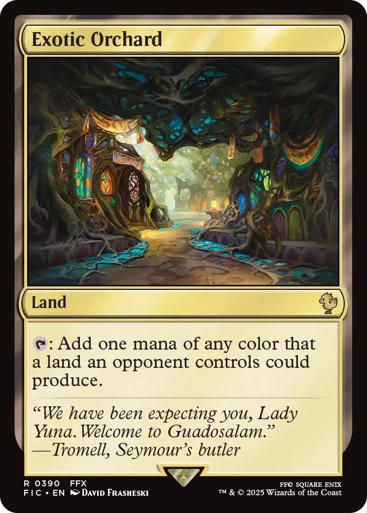 Exotic Orchard (Surge Foil) [FINAL FANTASY Commander] | The CG Realm