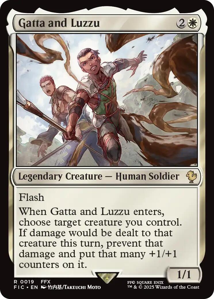 Gatta and Luzzu (Surge Foil) [FINAL FANTASY Commander] | The CG Realm