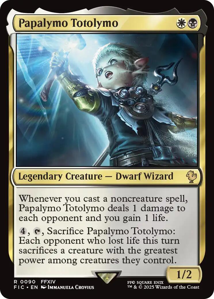 Papalymo Totolymo (Surge Foil) [FINAL FANTASY Commander] | The CG Realm