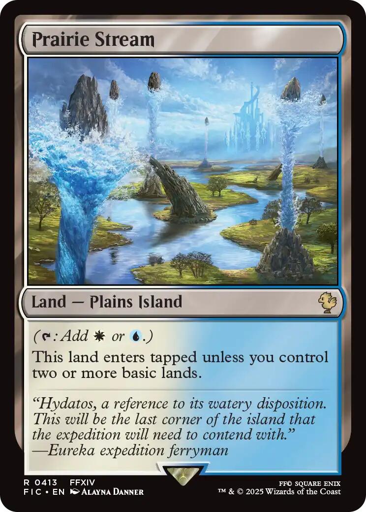 Prairie Stream (Surge Foil) [FINAL FANTASY Commander] | The CG Realm