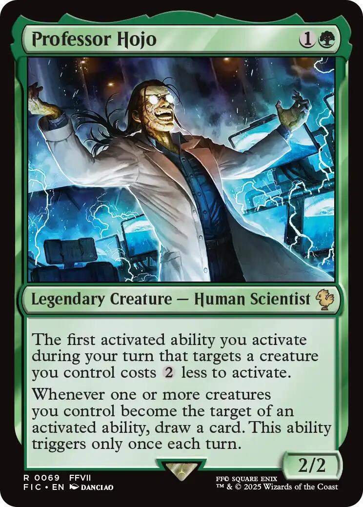 Professor Hojo (Surge Foil) [FINAL FANTASY Commander] | The CG Realm