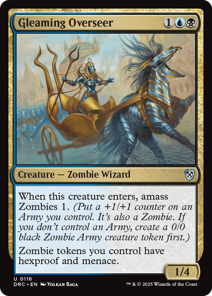 Gleaming Overseer (DRC-116) - Commander: Aetherdrift