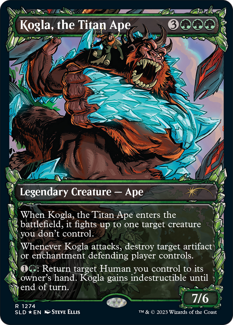 Kogla, the Titan Ape (Halo Foil) [Secret Lair Drop Series] | The CG Realm