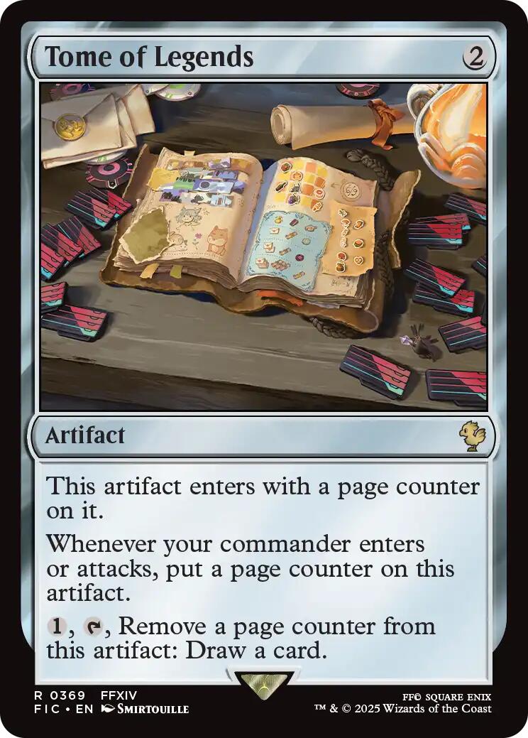 Tome of Legends (Surge Foil) [FINAL FANTASY Commander] | The CG Realm