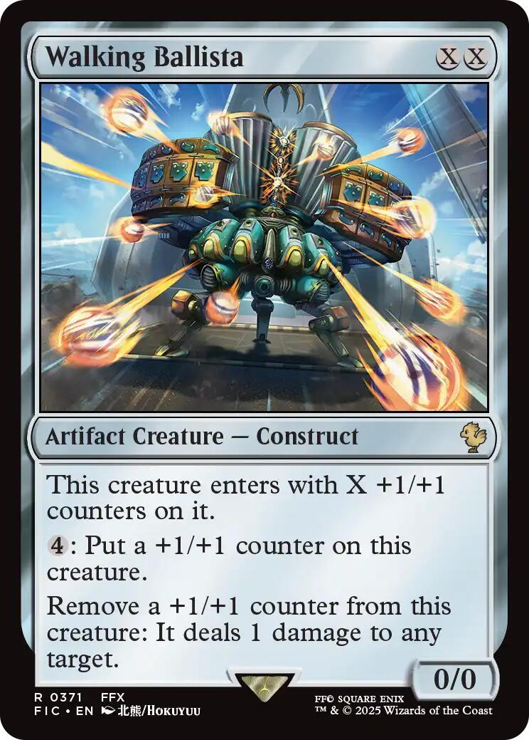 Walking Ballista (Surge Foil) [FINAL FANTASY Commander] | The CG Realm