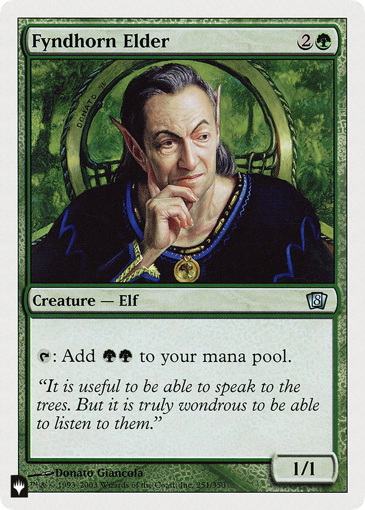 Fyndhorn Elder [The List] | The CG Realm