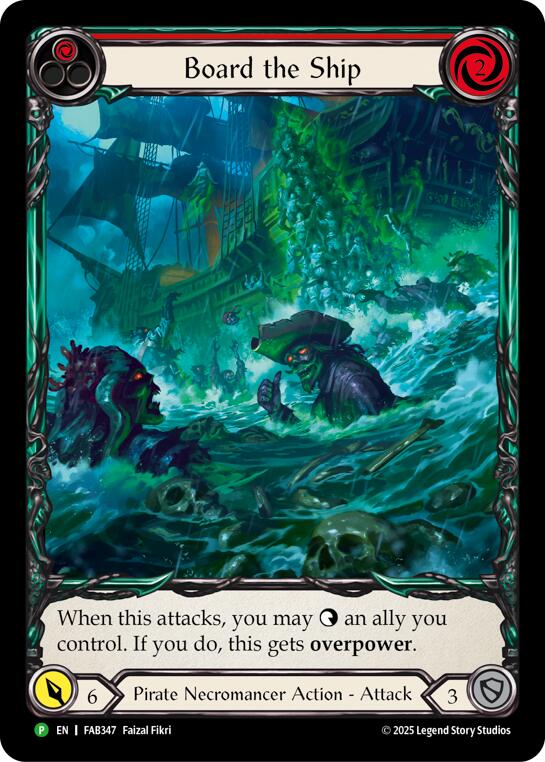 Board the Ship [FAB347] (Promo)  Rainbow Foil | The CG Realm