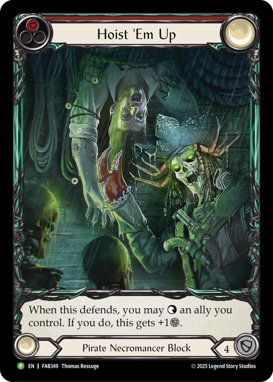 Hoist 'Em Up [FAB349] (Promo)  Rainbow Foil | The CG Realm