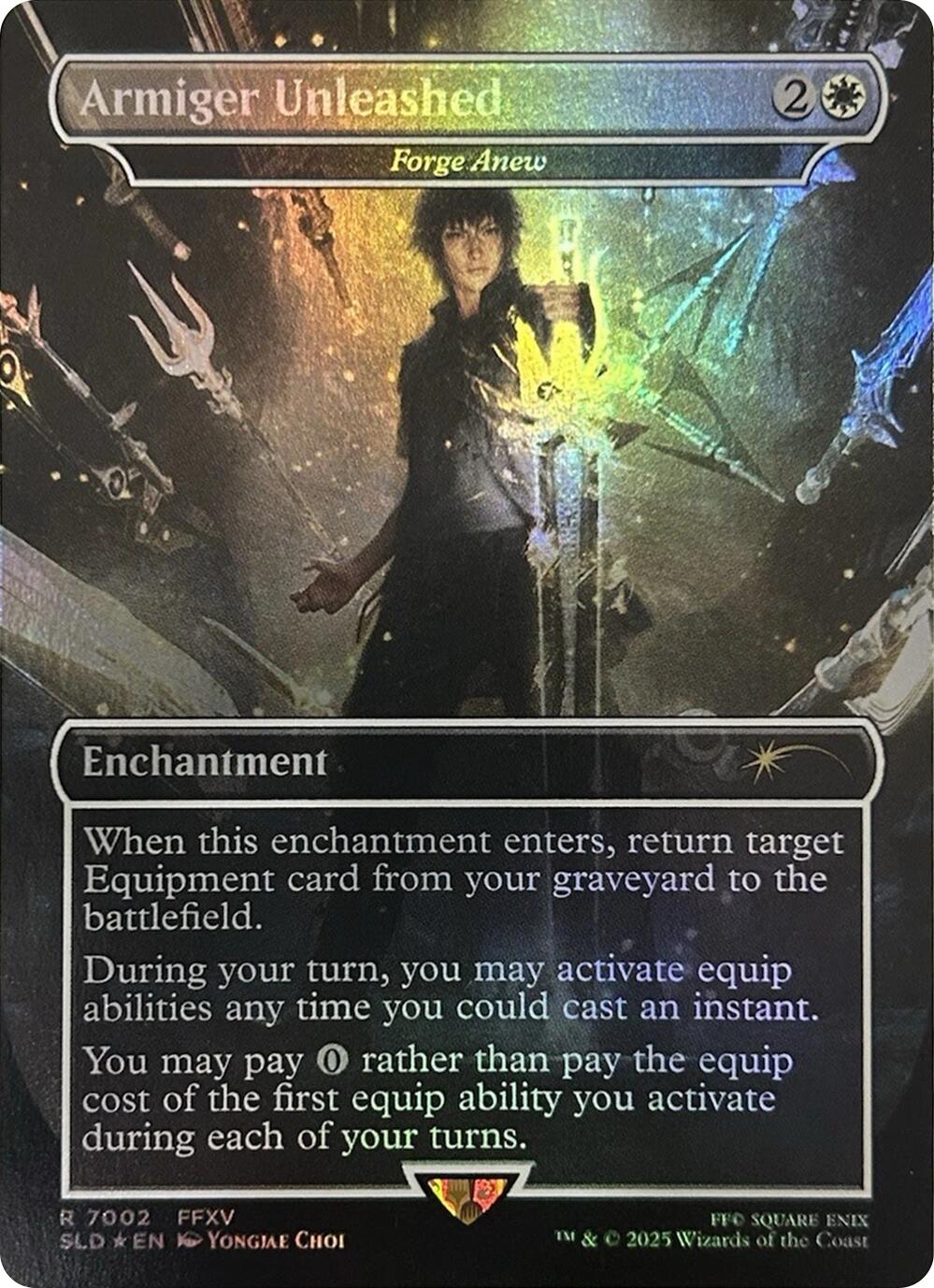 Armiger Unleashed - Forge Anew (Rainbow Foil) [Secret Lair Drop Series] | The CG Realm