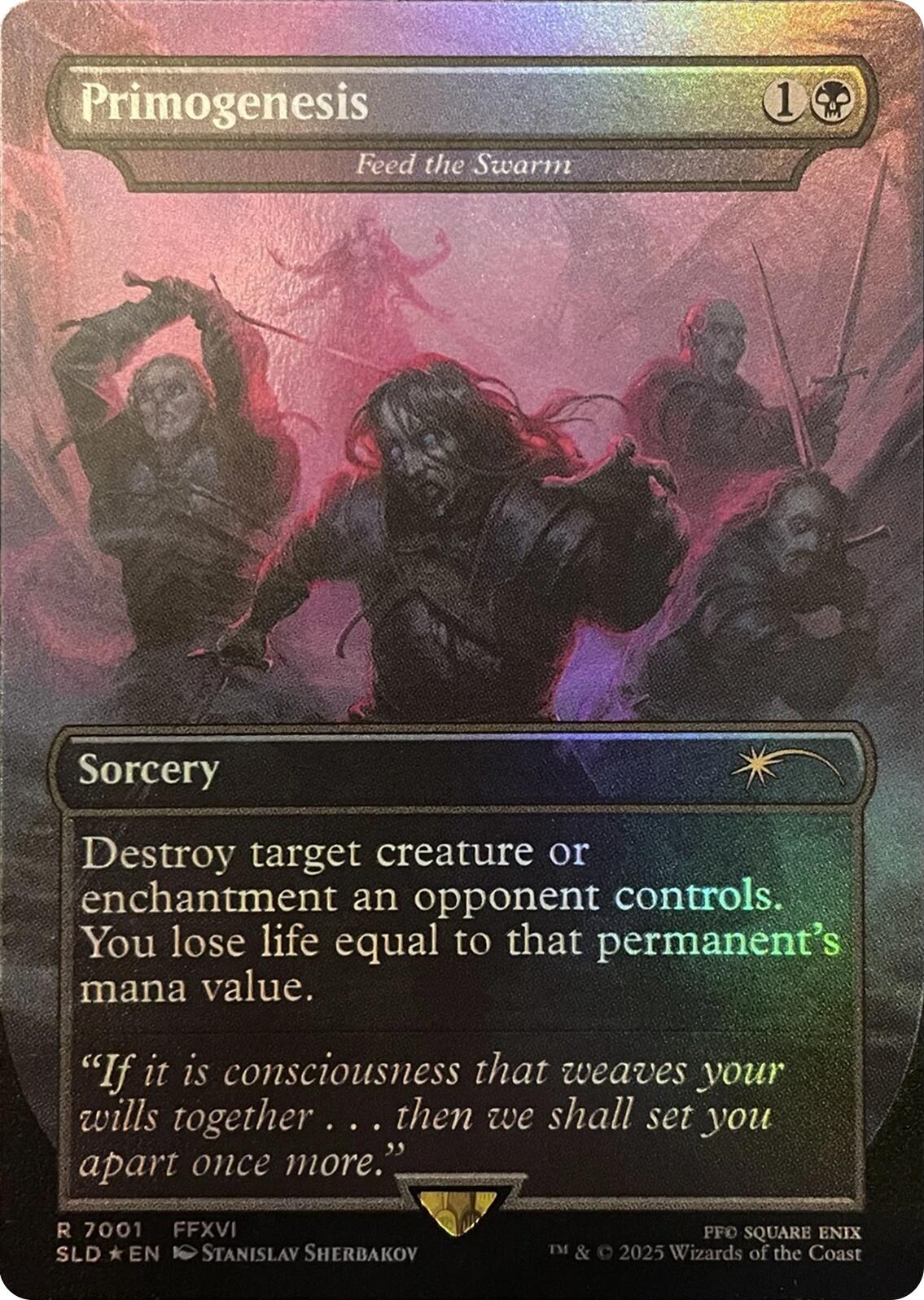 Primogenesis - Feed the Swarm (Rainbow Foil) [Secret Lair Drop Series] | The CG Realm