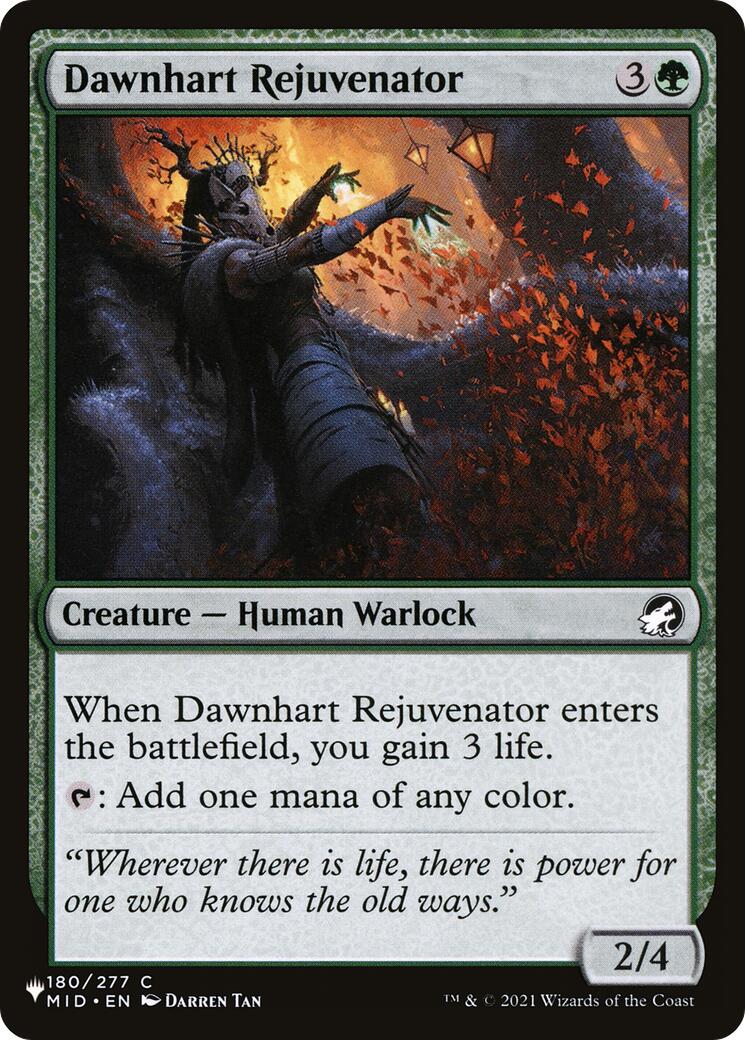 Dawnhart Rejuvenator [The List] | The CG Realm