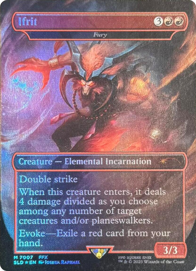 Ifrit - Fury (Rainbow Foil) [Secret Lair Drop Series] | The CG Realm