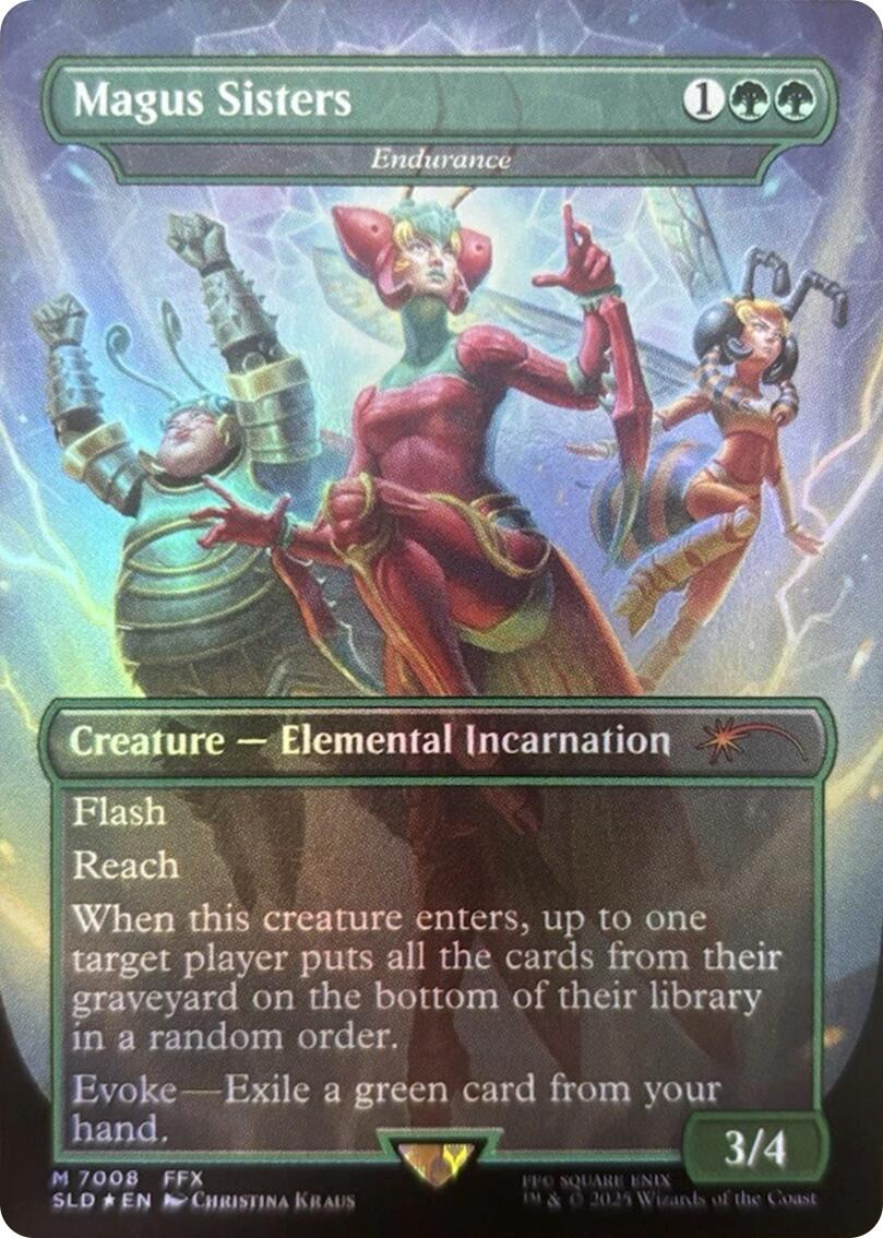 Magus Sisters - Endurance (Rainbow Foil) [Secret Lair Drop Series] | The CG Realm