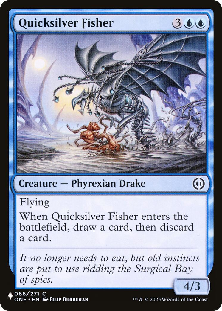 Quicksilver Fisher [The List] | The CG Realm