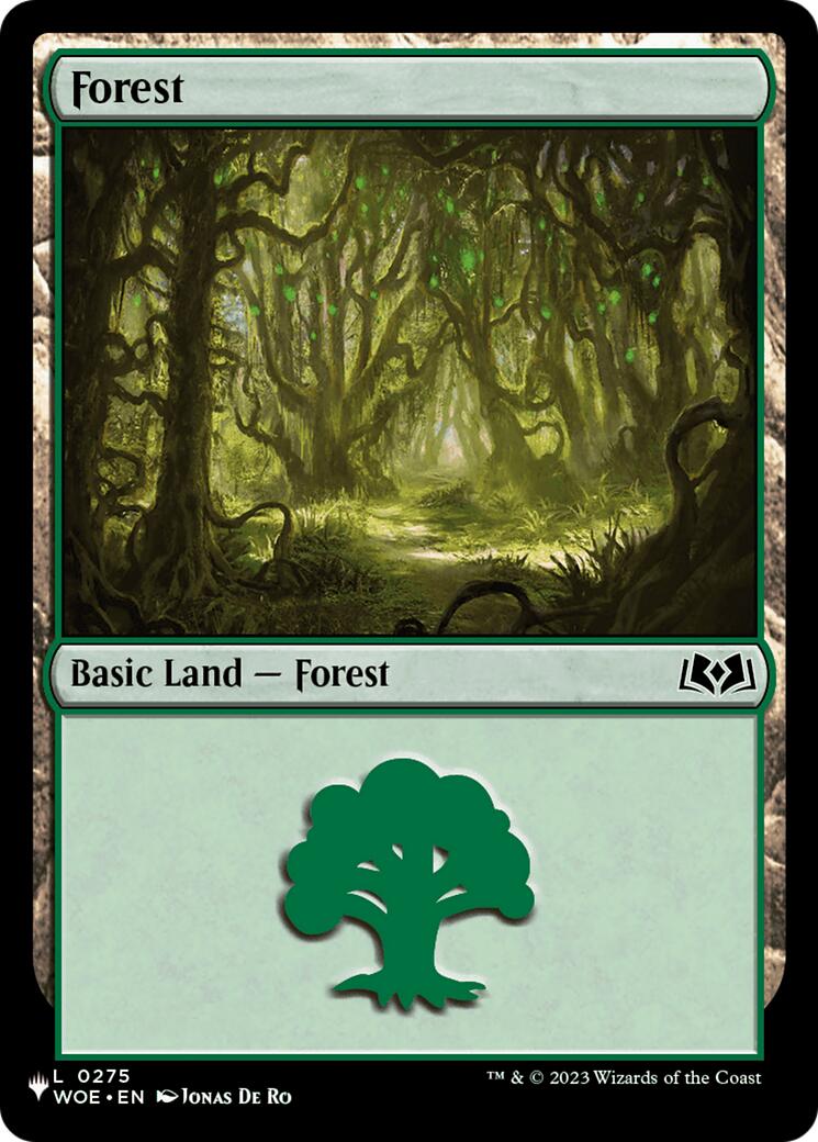 Forest (0275) (WOE) [The List] | The CG Realm