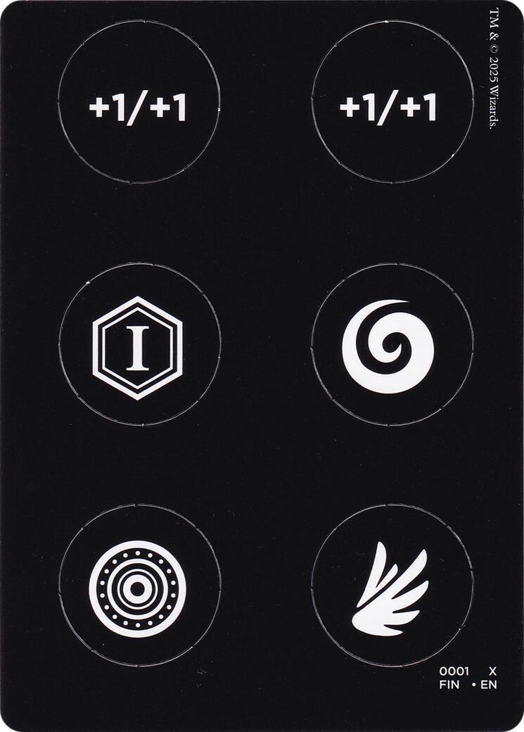 Punch Card Token (0001 // 0002) (FIN-1 // 2) - FINAL FANTASY