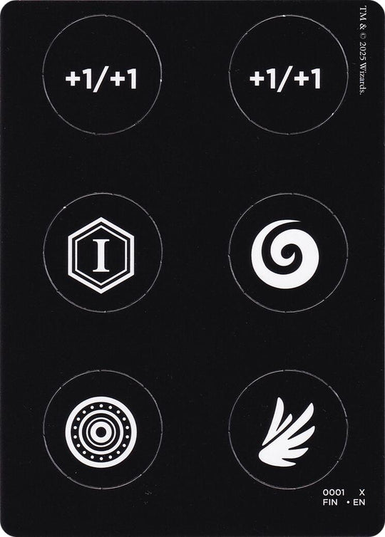 Punch Card Token (0001 // 0002) (FIN-1 // 2) - FINAL FANTASY