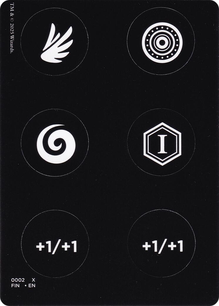 Punch Card Token (0001 // 0002) (FIN-1 // 2) - FINAL FANTASY
