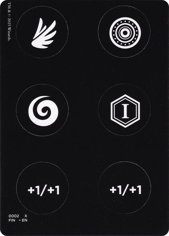 Punch Card Token (0001 // 0002) (FIN-1 // 2) - FINAL FANTASY