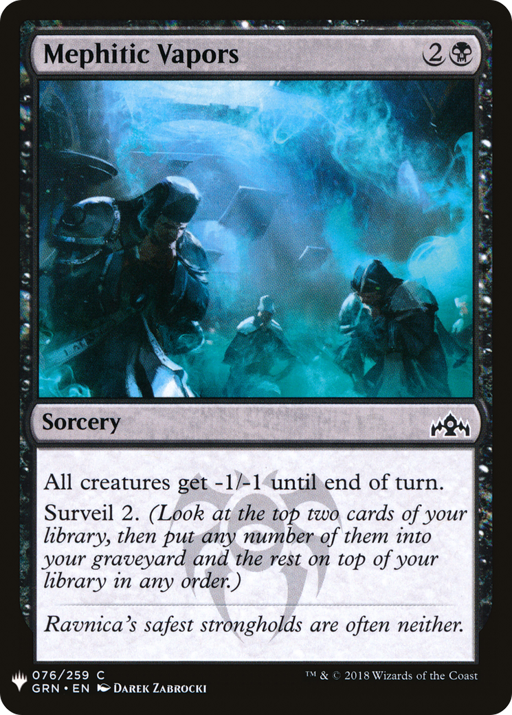 Mephitic Vapors (LIST-GRN-76) - The List