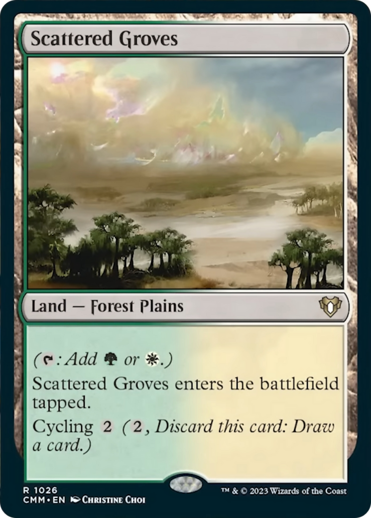 Scattered Groves [Commander Masters] | The CG Realm