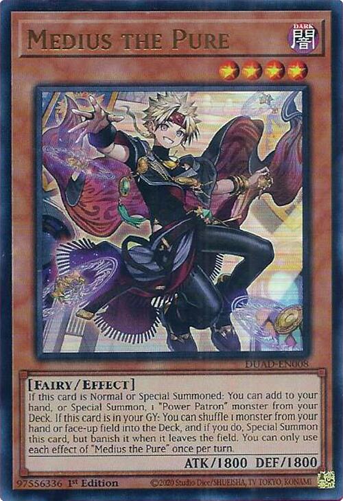 Medius the Pure [DUAD-EN008] Ultra Rare | The CG Realm