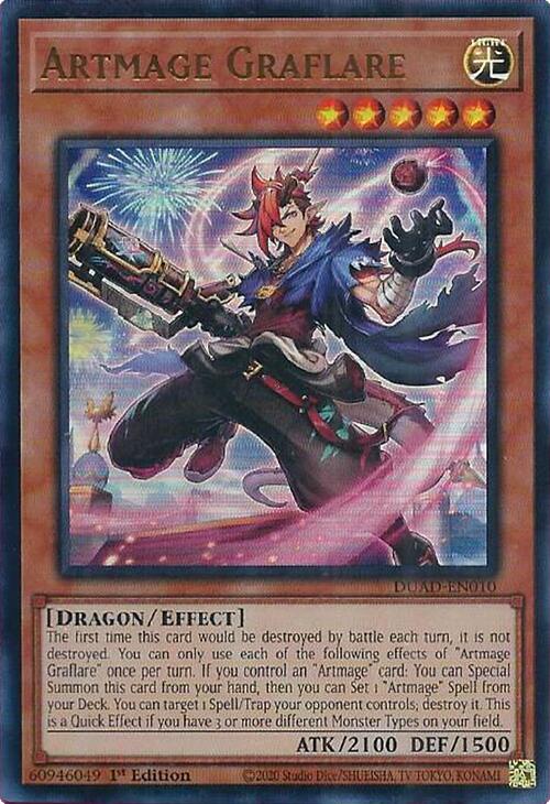 Artmage Graflare [DUAD-EN010] Ultra Rare | The CG Realm