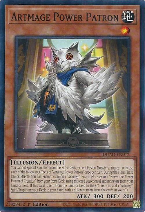 Artmage Power Patron [DUAD-EN012] Common | The CG Realm