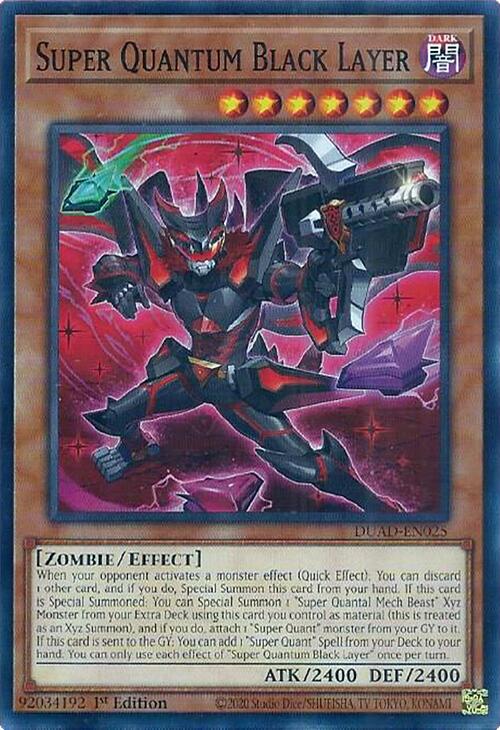 Super Quantum Black Layer [DUAD-EN025] Common | The CG Realm