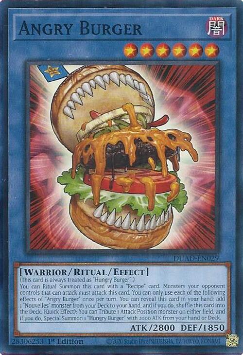 Angry Burger [DUAD-EN029] Common | The CG Realm