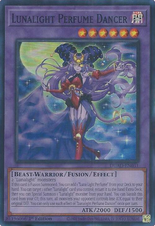 Lunalight Perfume Dancer [DUAD-EN031] Super Rare | The CG Realm