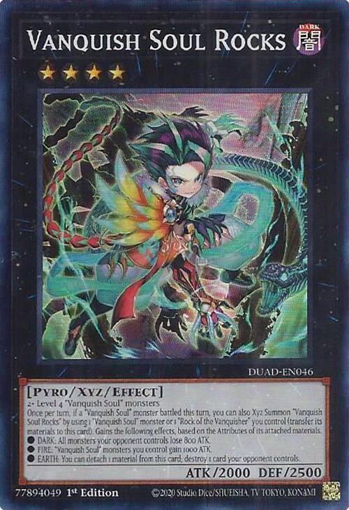 Vanquish Soul Rocks [DUAD-EN046] Super Rare | The CG Realm