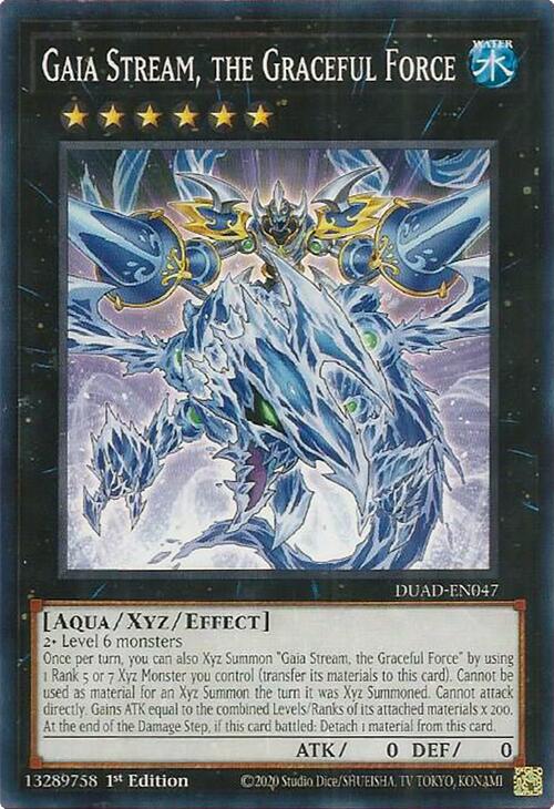 Gaia Stream, the Graceful Force [DUAD-EN047] Common | The CG Realm