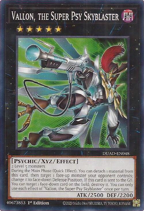 Vallon, the Super Psy Skyblaster [DUAD-EN048] Common | The CG Realm