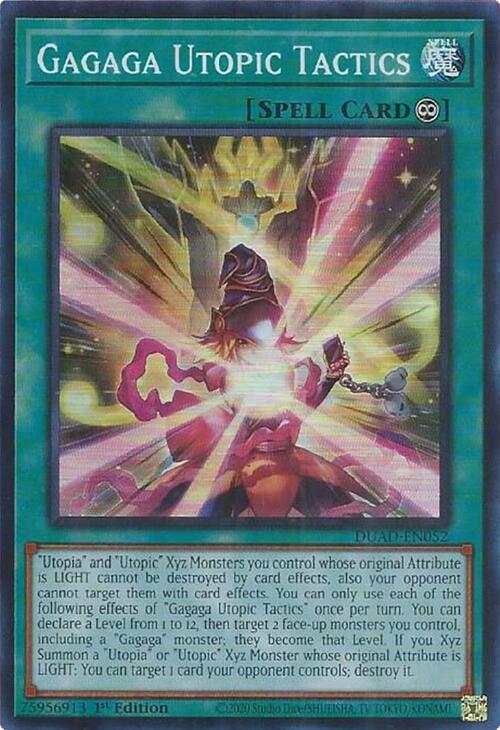 Gagaga Utopic Tactics [DUAD-EN052] Super Rare | The CG Realm