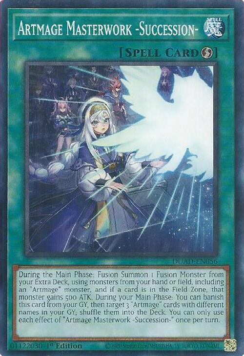 Artmage Masterwork -Succession- [DUAD-EN056] Common | The CG Realm